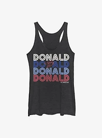 Disney Donald Duck Retro Stack Donald Girls Tank
