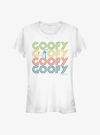 Disney Goofy Retro Stack Girls T-Shirt