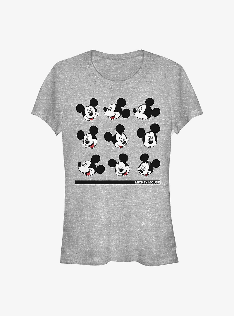 Disney Mickey Mouse Expressions Girls T-Shirt