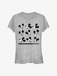 Disney Mickey Mouse Expressions Girls T-Shirt