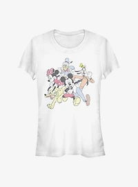 Disney Mickey Mouse Group Run Girls T-Shirt