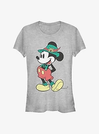 Disney Mickey Mouse Lederhosen Basics Girls T-Shirt
