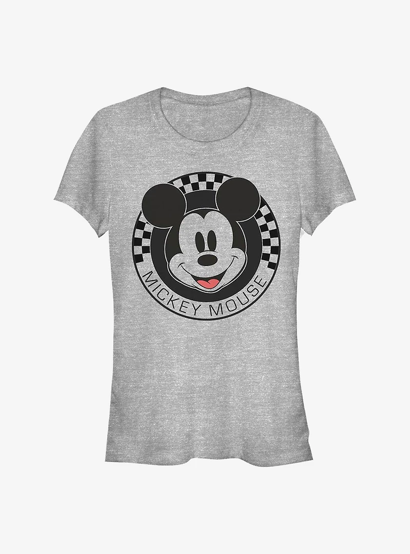Disney Mickey Mouse Checkered Girls T-Shirt
