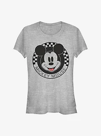Disney Mickey Mouse Checkered Girls T-Shirt