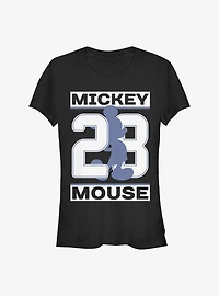 Disney Mickey Mouse Shadow Date Girls T-Shirt