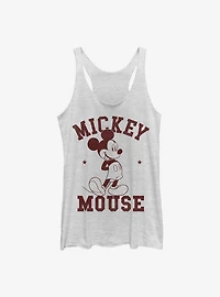 Disney Mickey Mouse Mickey Goes To College Girls Tank
