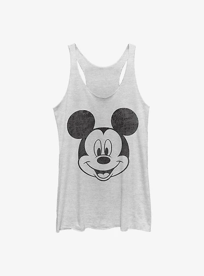 Disney Mickey Mouse Face Girls Tank