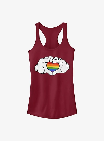 Disney Mickey Mouse Rainbow Love Girls Tank