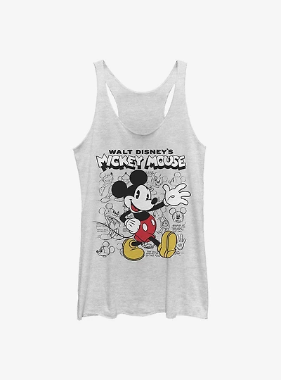 Disney Mickey Mouse Sketchbook Girls Tank