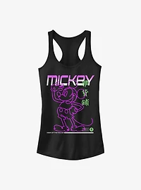 Disney Mickey Mouse Street Glow Girls Tank