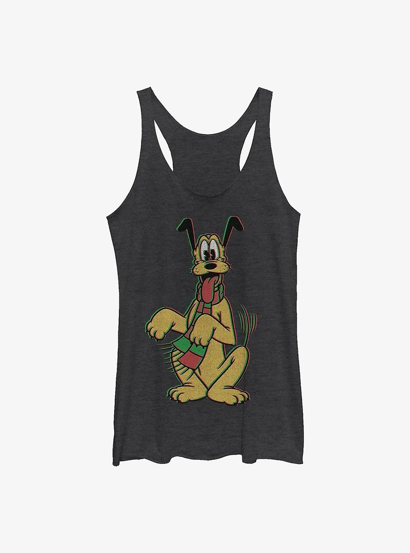 Disney Pluto Holiday Colors Girls Tank