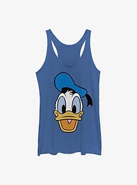 Disney Donald Duck Big Face Donald Girls Tank