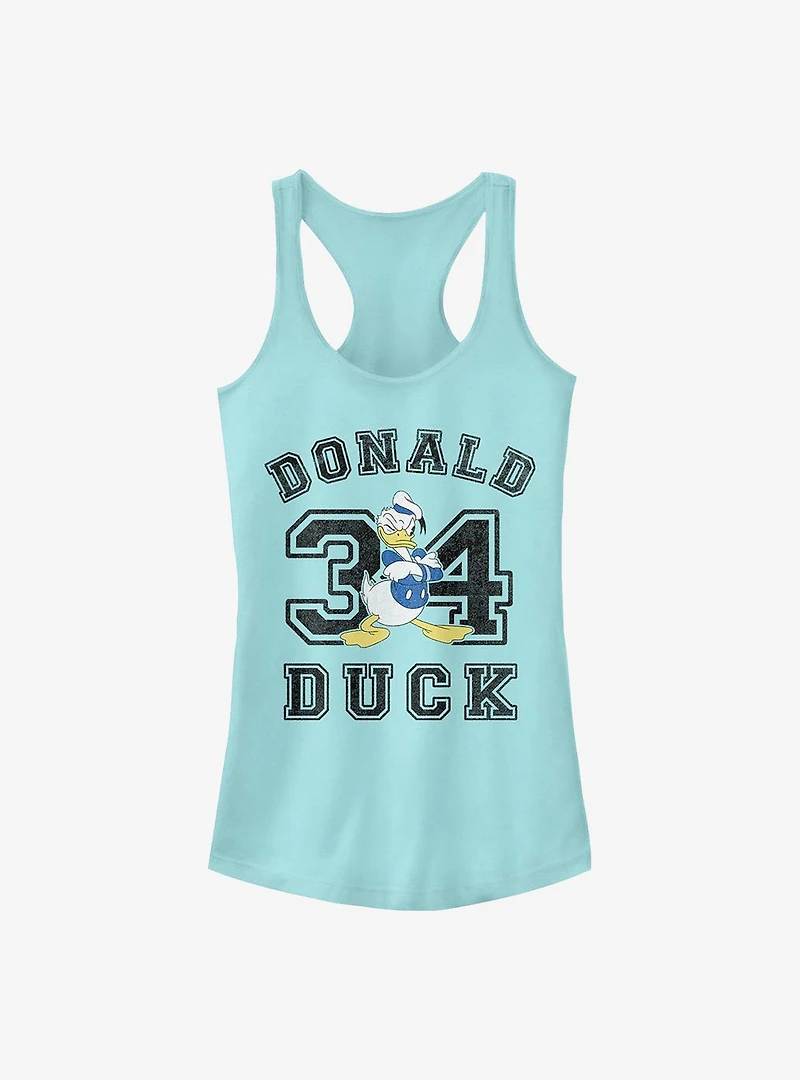 Disney Donald Duck Collegiate Girls Tank