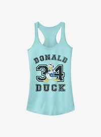 Disney Donald Duck Collegiate Girls Tank