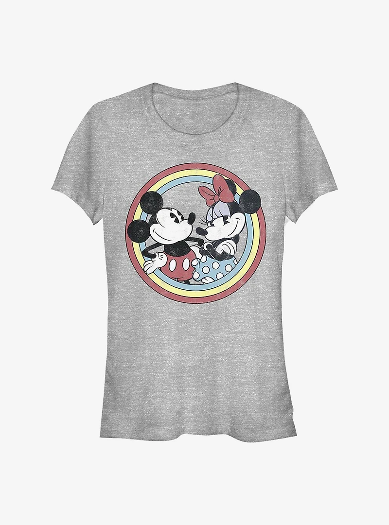 Disney Mickey Mouse Minnie Circle Girls T-Shirt