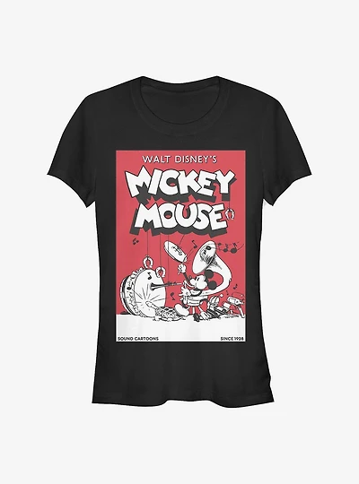 Disney Mickey Mouse Band Comic Girls T-Shirt