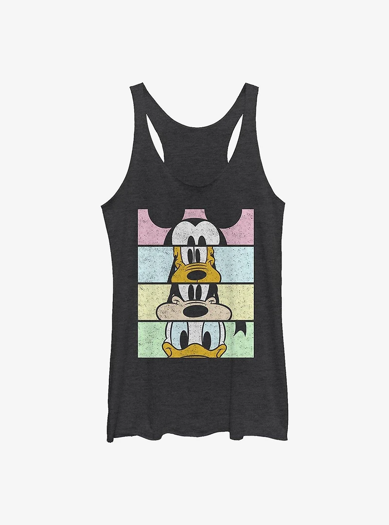 Disney Mickey Mouse Crew Faces Girls Tank Top