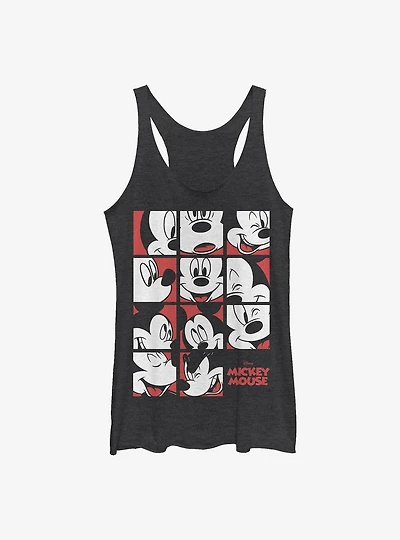 Disney Mickey Mouse Expression Grid Girls Tank