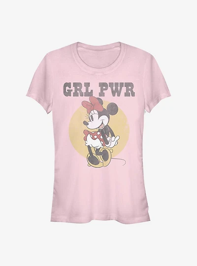 Disney Minnie Mouse Grl Pwr Girls T-Shirt