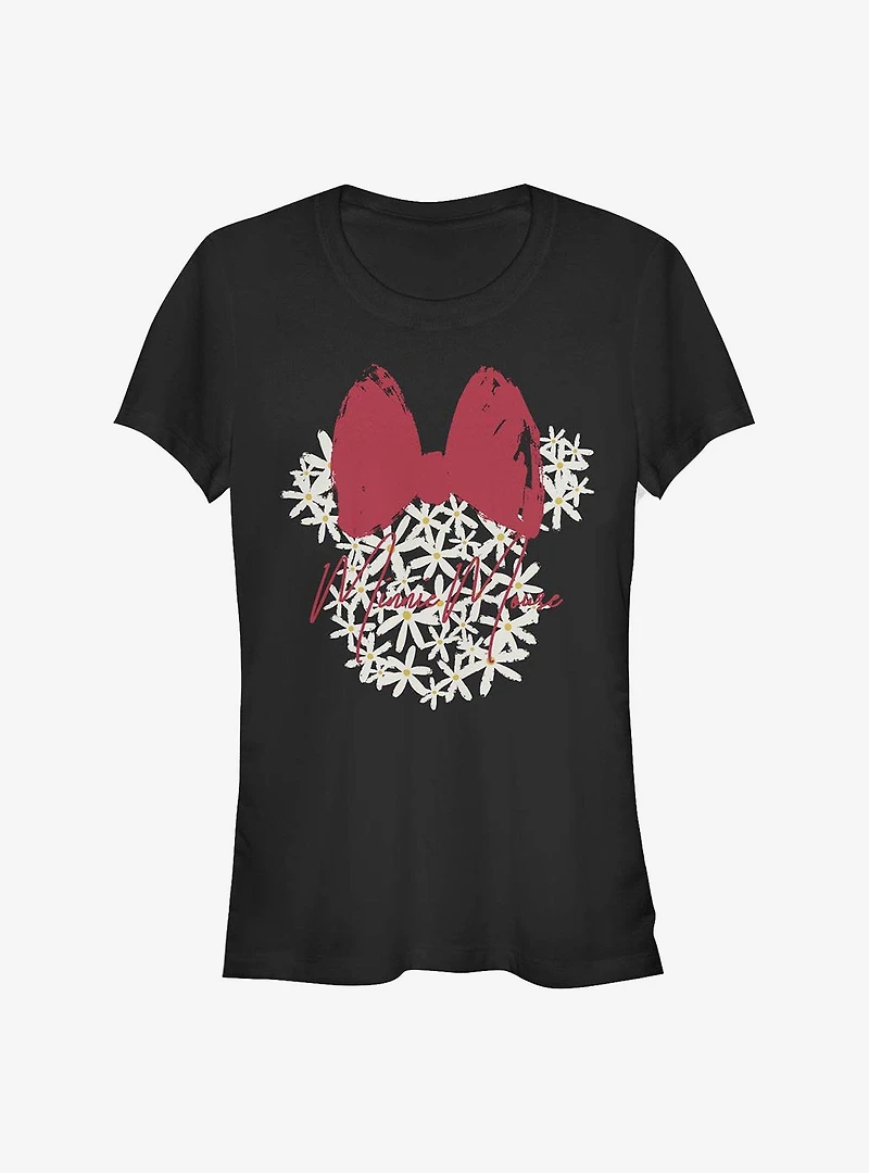 Disney Minnie Mouse Floral Girls T-Shirt