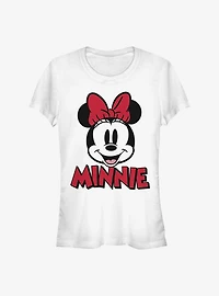 Disney Minnie Mouse Chenille Patch Girls T-Shirt