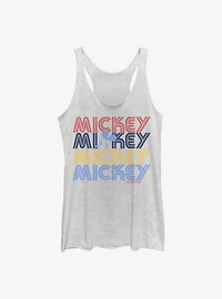 Disney Mickey Mouse Retro Stack Girls Tank