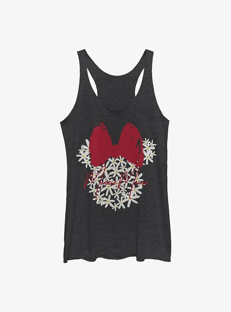 Disney Minnie Mouse Floral Girls Tank
