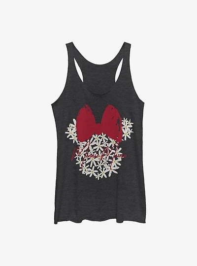 Disney Minnie Mouse Floral Girls Tank