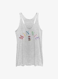 Disney Minnie Mouse Embroidery Girls Tank