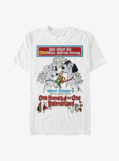 Disney 101 Dalmatians Vintage Poster T-Shirt