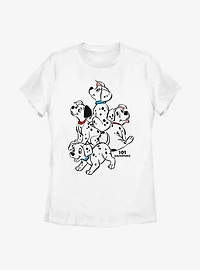 Disney 101 Dalmatians Big Pups Womens T-Shirt