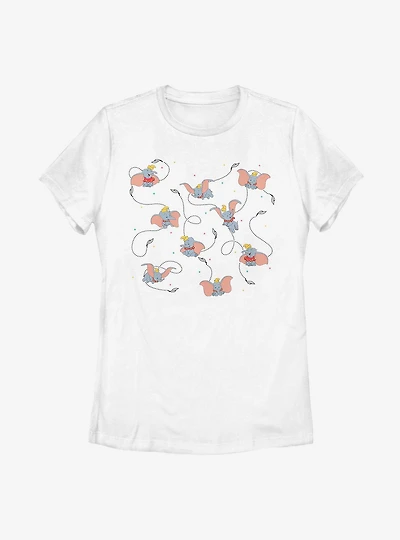 Disney Dumbo Ditsy Womens T-Shirt