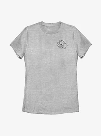 Disney Dumbo Line Womens T-Shirt