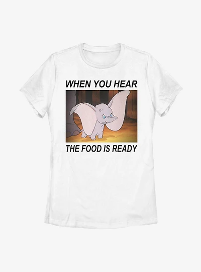 Disney Dumbo Food Meme Womens T-Shirt