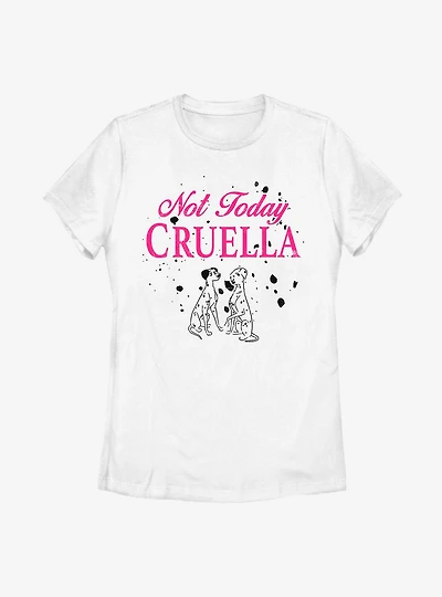 Disney 101 Dalmatians Not Today Womens T-Shirt