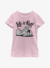 Disney 101 Dalmatians Life Ruff Youth Girls T-Shirt