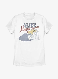 Disney Alice Wonderland Vintage Womens T-Shirt
