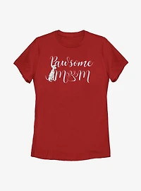 Disney 101 Dalmatians Pawsome Mom Womens T-Shirt