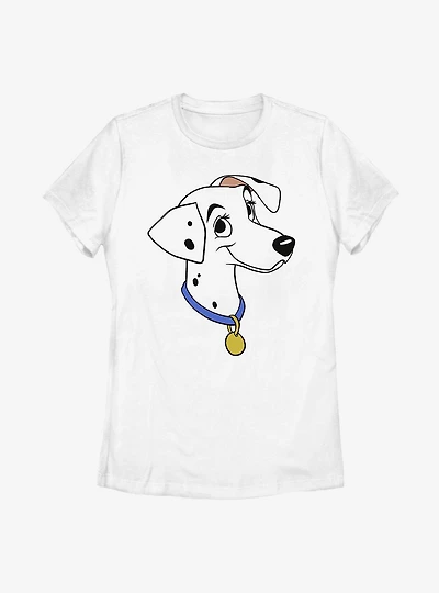 Disney 101 Dalmatians Perdita Big Face Womens T-Shirt