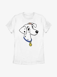 Disney 101 Dalmatians Perdita Big Face Womens T-Shirt
