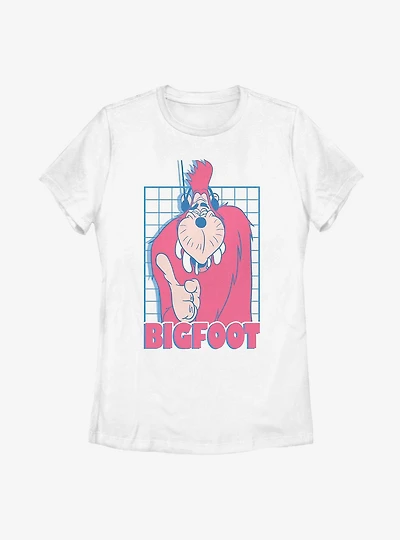 Disney A Goofy Movie Jamming Bigfoot Womens T-Shirt