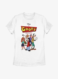 Disney A Goofy Movie Logo Group Womens T-Shirt