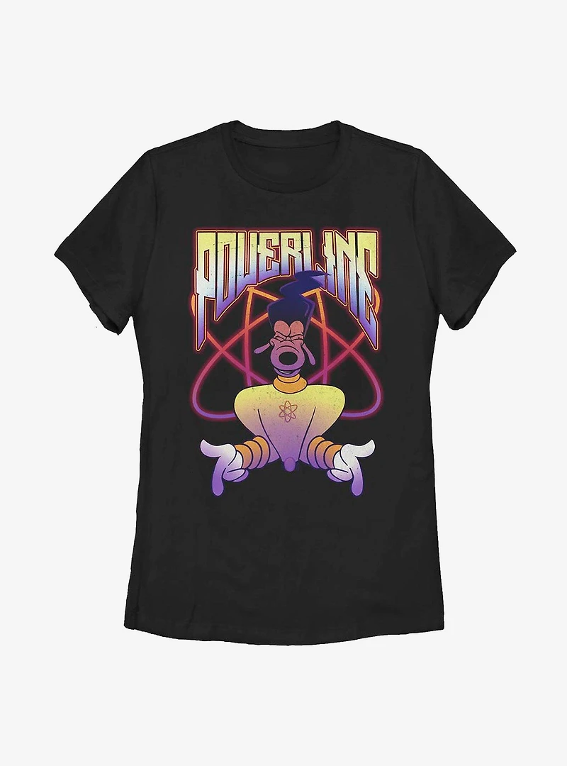 Disney A Goofy Movie POWERLINE JAM Womens T-Shirt