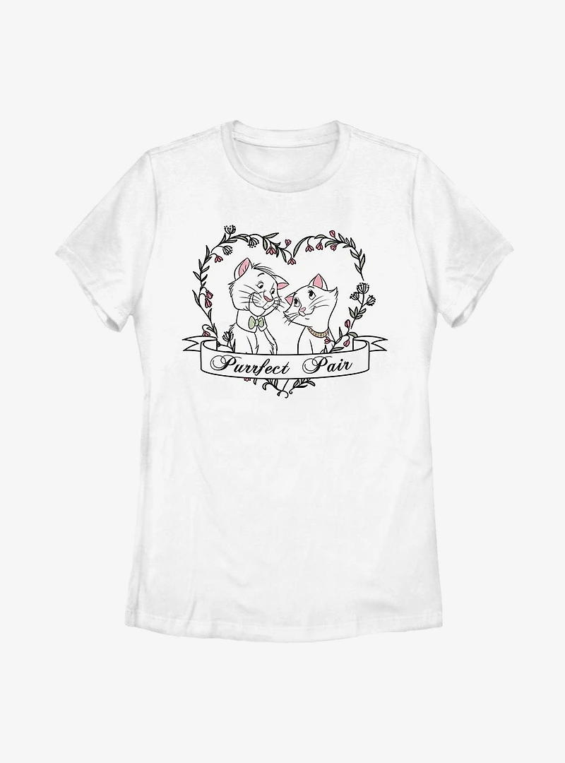 Disney The Aristocats Duchess And O'Malley Purrfect Womens T-Shirt