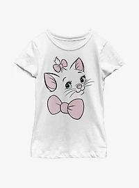 Disney The Aristocats Marie Big Face Youth Girls T-Shirt