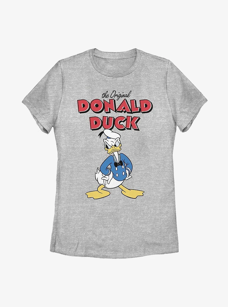 Disney Donald Duck Mad Womens T-Shirt