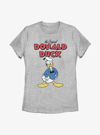 Disney Donald Duck Mad Womens T-Shirt