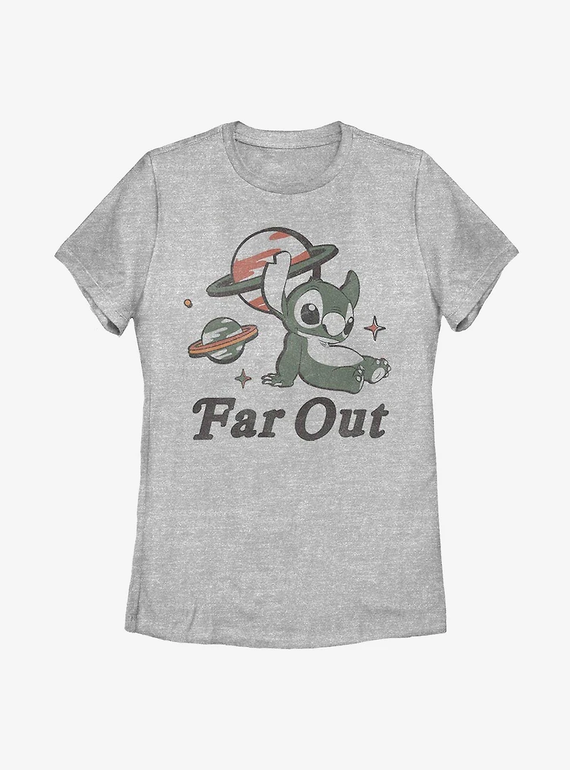Disney Lilo And Stitch Far Out Womens T-Shirt