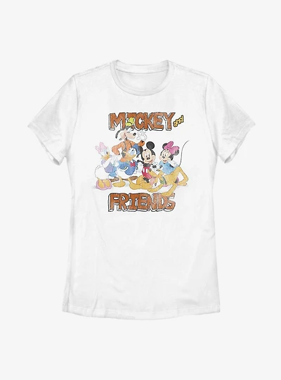 Disney Mickey Mouse And Friends Womens T-Shirt