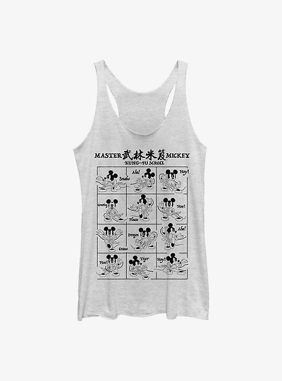 Disney Mickey Mouse Kung Fu Womens Tank Top